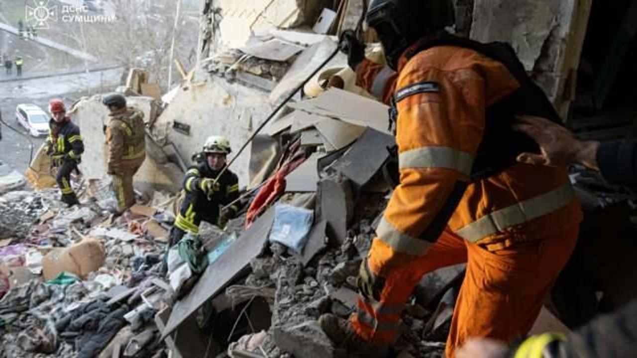 Sumy'de meydana gelen Rus saldırısında 4 kişi hayatını kaybetti, 9