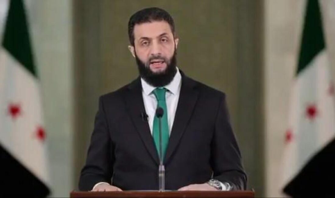 Suriye Geçiş Dönemi Cumhurbaşkanı Ahmed Şara, ulusa seslenişinde ülkenin geleceği,