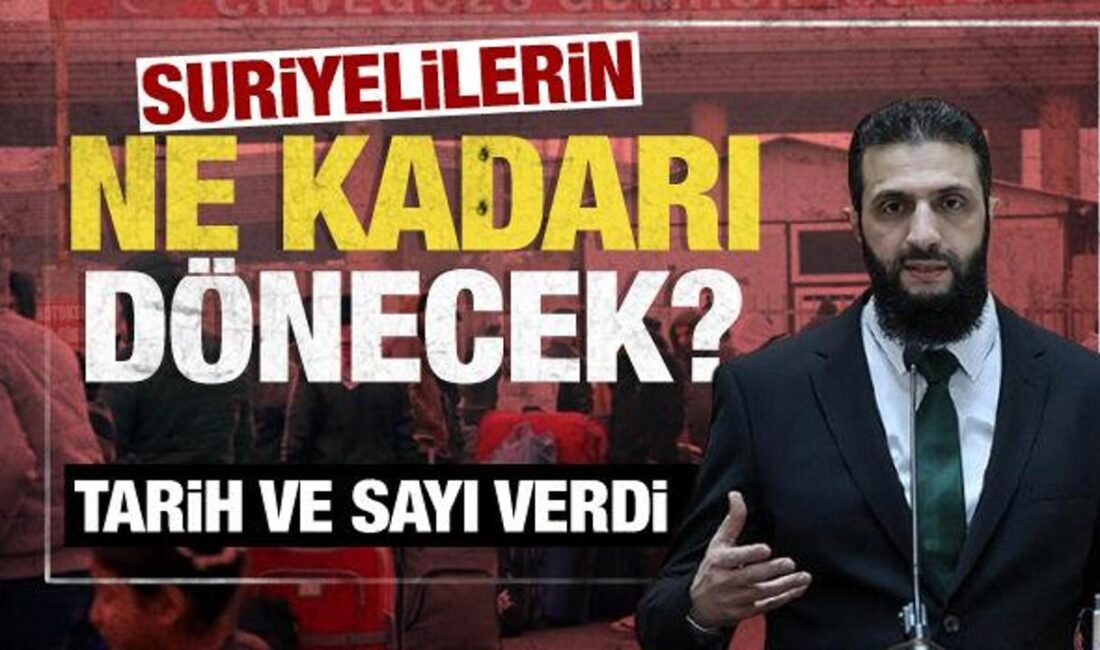 Suriye'deki yeni yönetimin lideri Ahmed Şara, rejimin devrilmesiyle ülkeye dönüşlerin