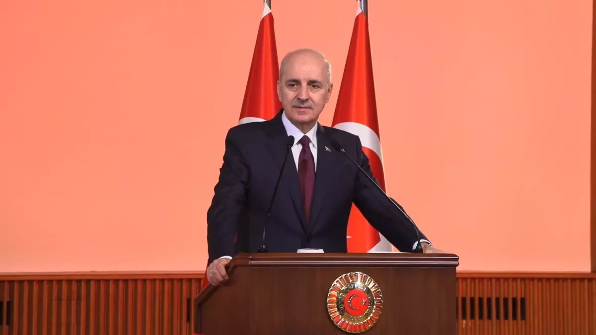 TBMM Başkanı Kurtulmuş, yangın olayları ve Gazze'deki insani duruma ilişkin