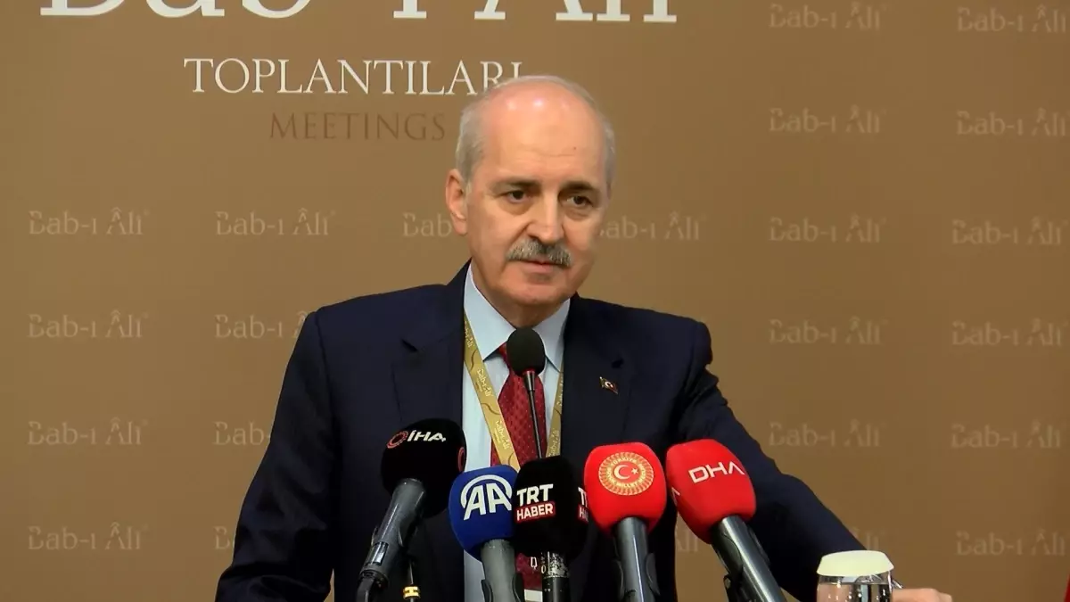 TBMM Başkanı Numan Kurtulmuş, Suriye ve küresel sorunlar üzerine önemli