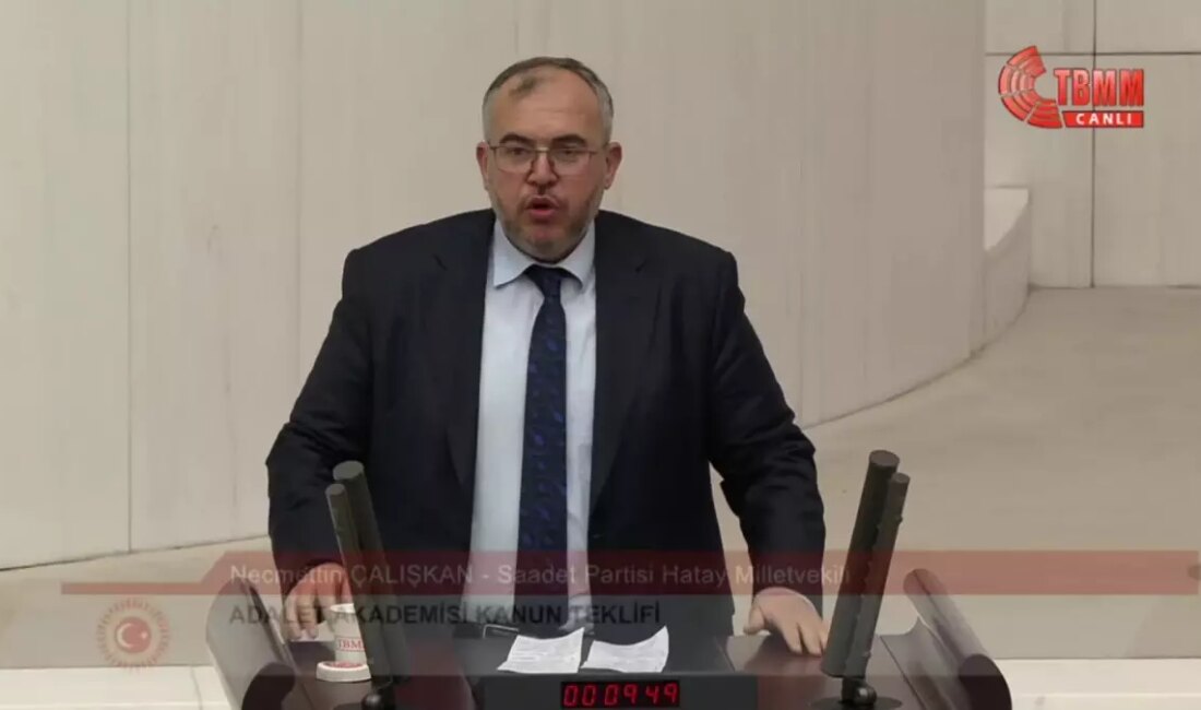TBMM Genel Kurulu'nda Adalet Akademisi Kanun Teklifi'nin görüşmeleri yapıldı. Bu