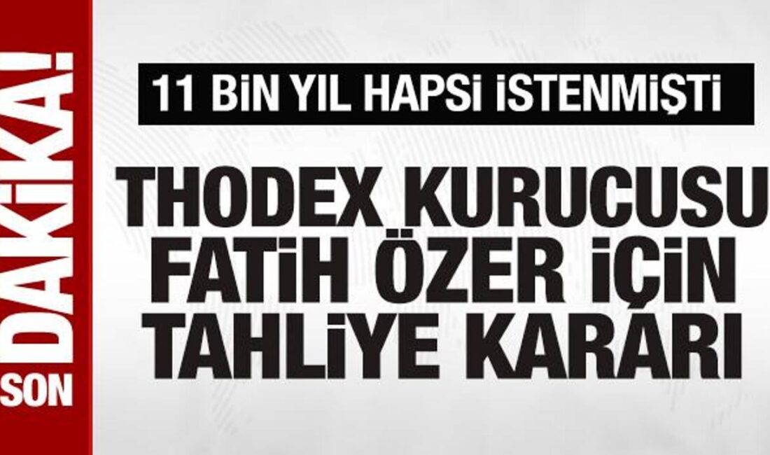Thodex kurucusu Faruk Fatih Özer'in duruşması ve tahliye kararı hakkında
