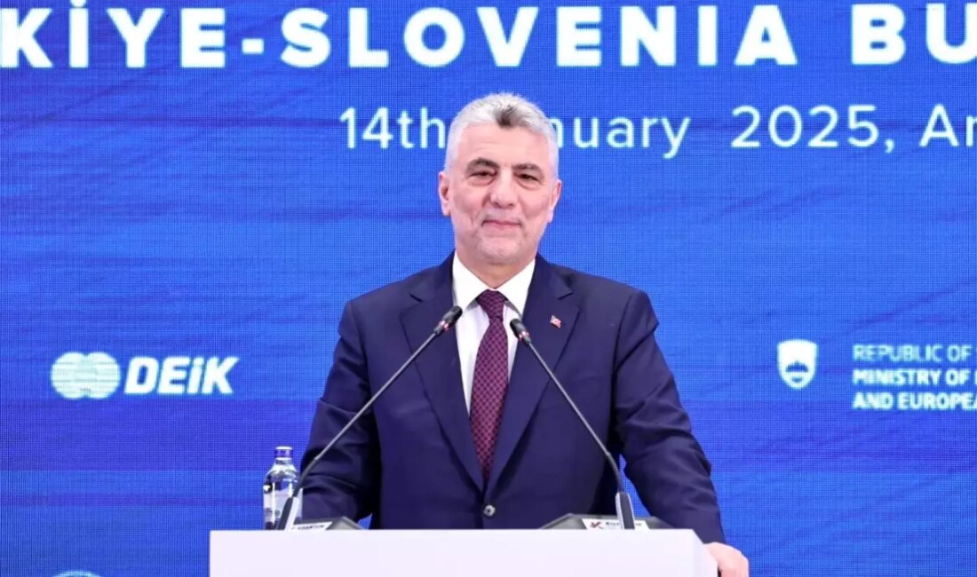Ticaret Bakanı Ömer Bolat, Türkiye-Slovenya KEK toplantısının sonuçlarını değerlendirerek, iki