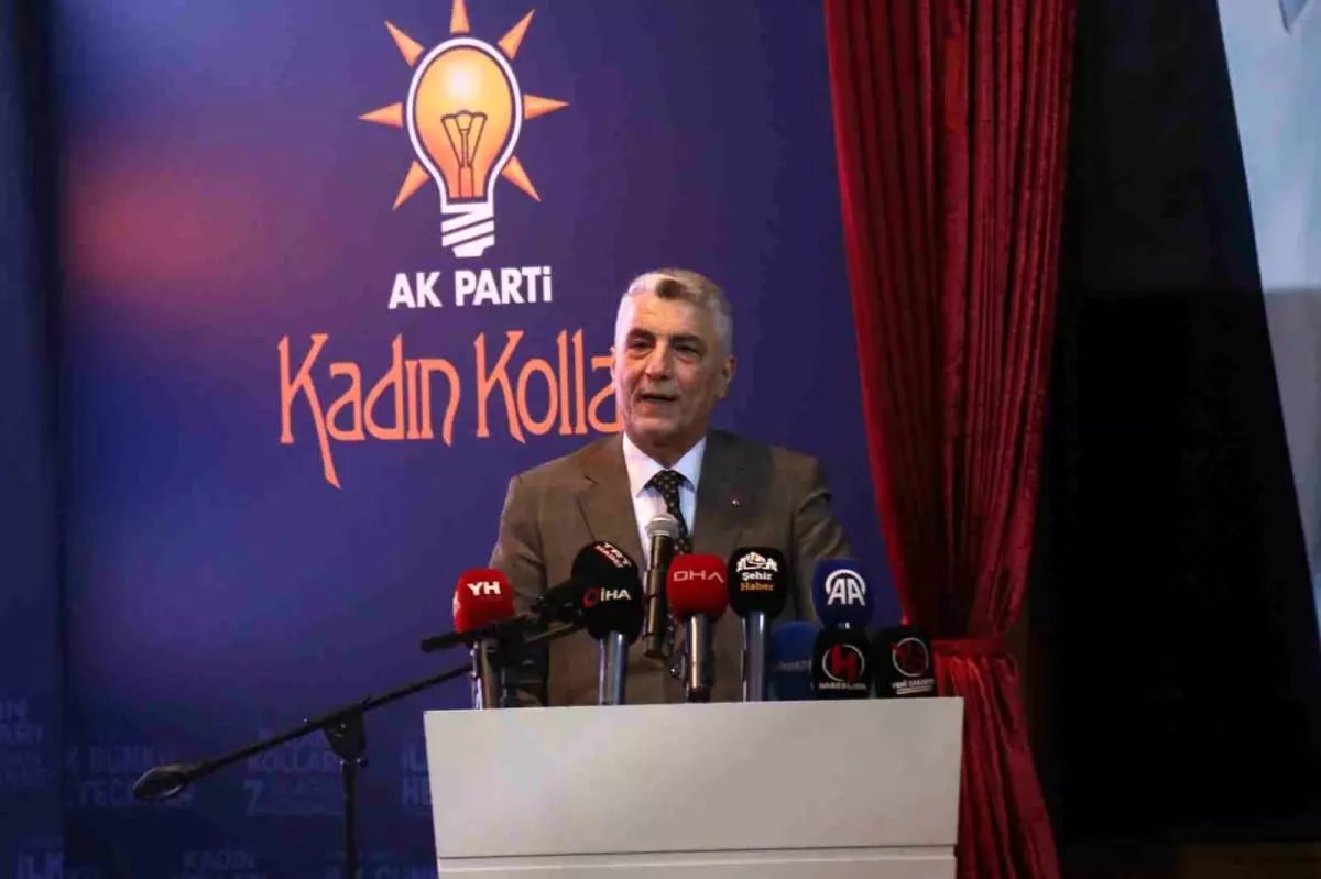 Ticaret Bakanı Ömer Bolat, AK Parti Kadın Kolları Kongresi'nde önemli