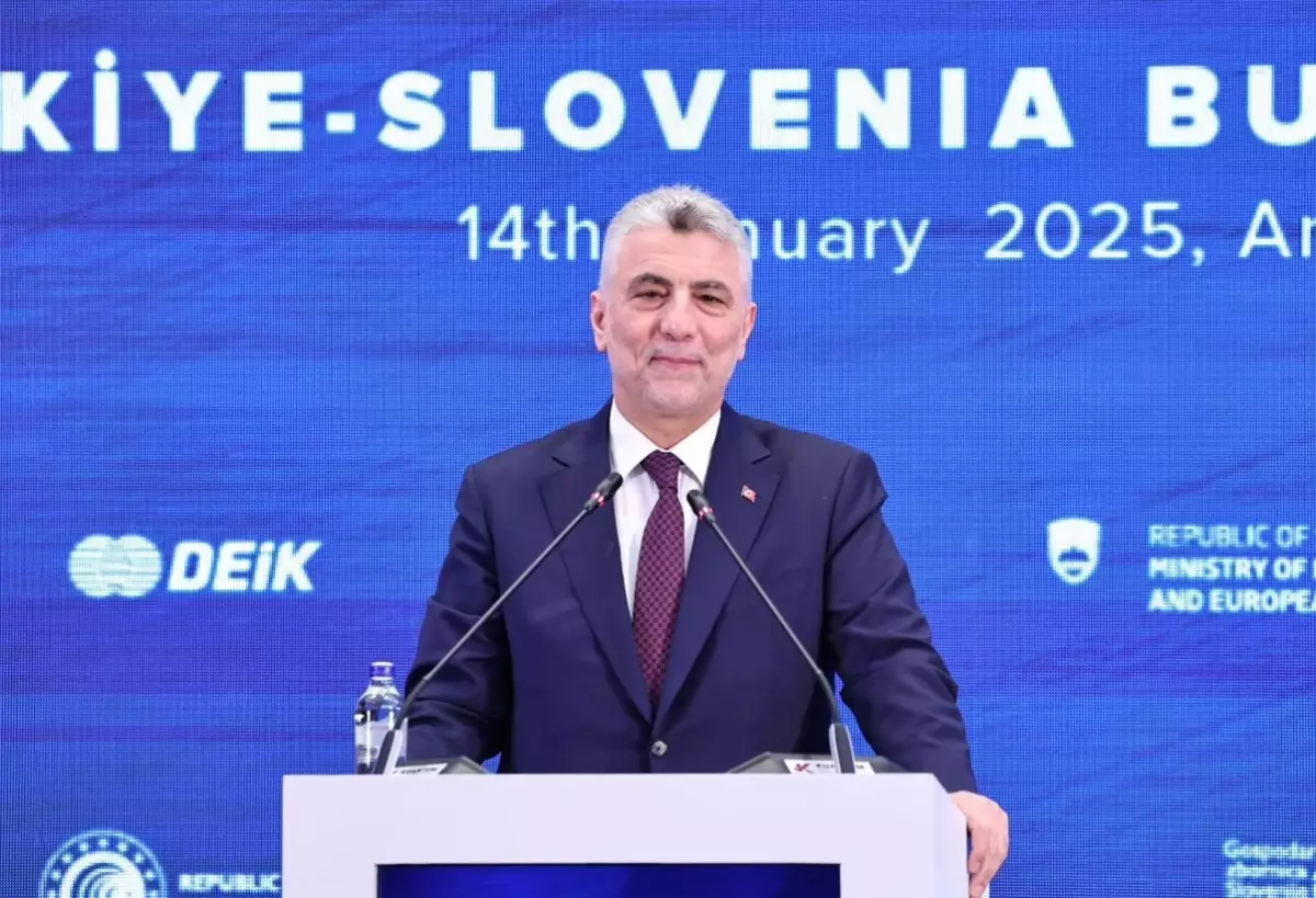 Ticaret Bakanı Ömer Bolat, Türkiye-Slovenya KEK toplantısının sonuçlarını değerlendirdi. İki
