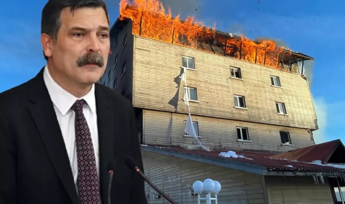 TİP Genel Başkanı Erkan Baş, Bolu'daki yangın ve denetimsizlik konularında