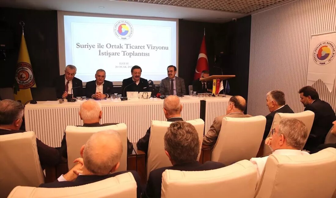 TOBB Başkanı Rifat Hisarcıklıoğlu, Suriye ile ticaretin geleceğine dair vizyonunu