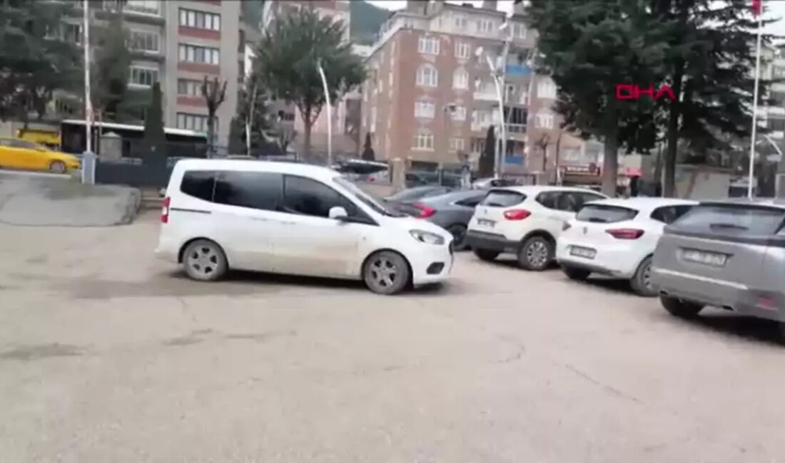 Tokat'ta havaya ateş açan bir şahıs, güvenlik güçleri tarafından yakalanarak