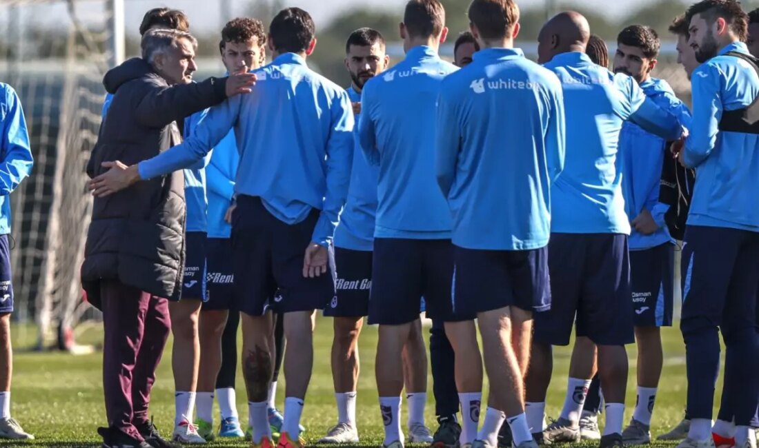 Trabzonspor, Antalyaspor ile karşılaşacağı maç için yoğun bir şekilde hazırlanıyor.