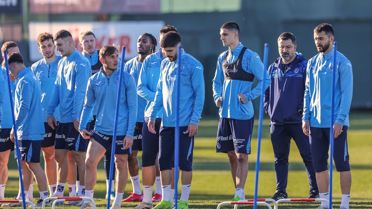 Trabzonspor, Kayserispor ile oynayacağı maç için hazırlıklarını sürdürüyor. Takımın son