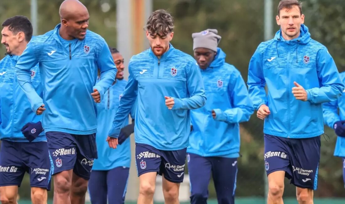 Trabzonspor, Kayserispor ile oynayacağı kritik maç için hazırlıklarını sürdürüyor. Takımın