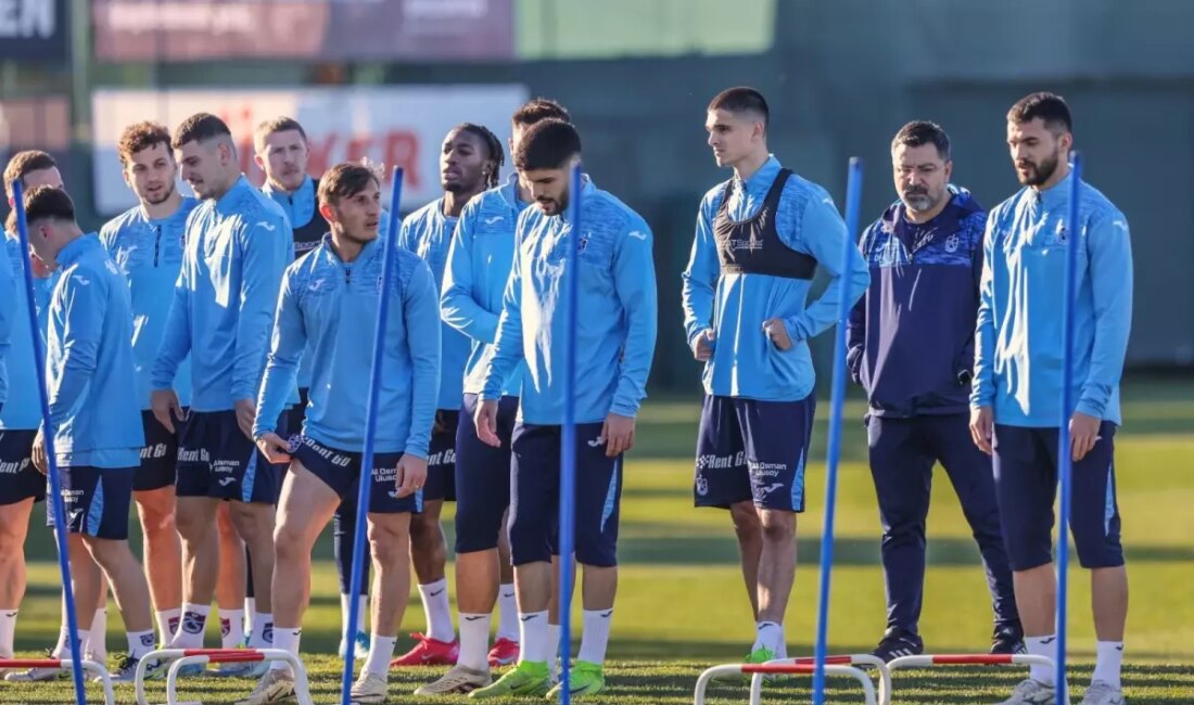 Trabzonspor, Kayserispor ile karşılaşacağı maç için yoğun bir hazırlık sürecine