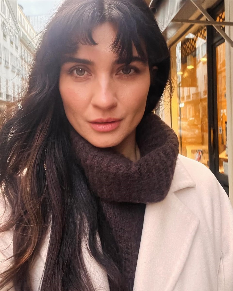Tuba Büyüküstün ve Fırat Çelik'in Paris Buluşması