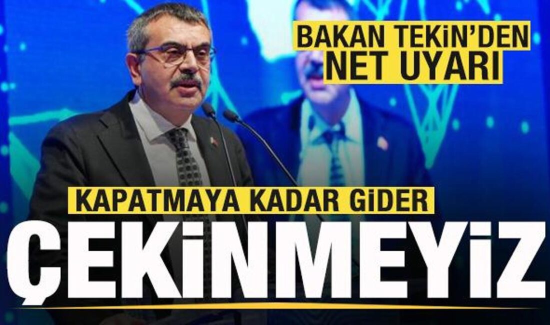 Türkiye Özel Okullar Derneği'nin düzenlediği 23. Geleneksel Antalya Eğitim Sempozyumu,