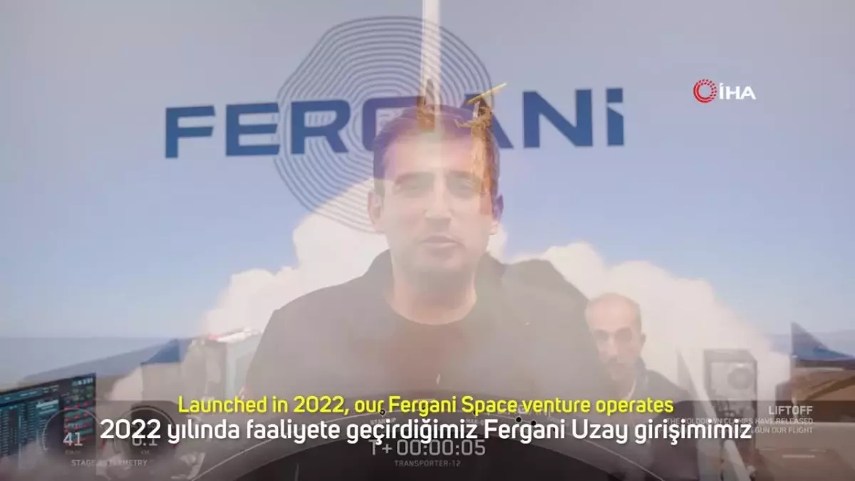 Türkiye'nin ilk milli uydu FGN-100-d1, uzayda ulusal teknolojinin gücünü simgeliyor.