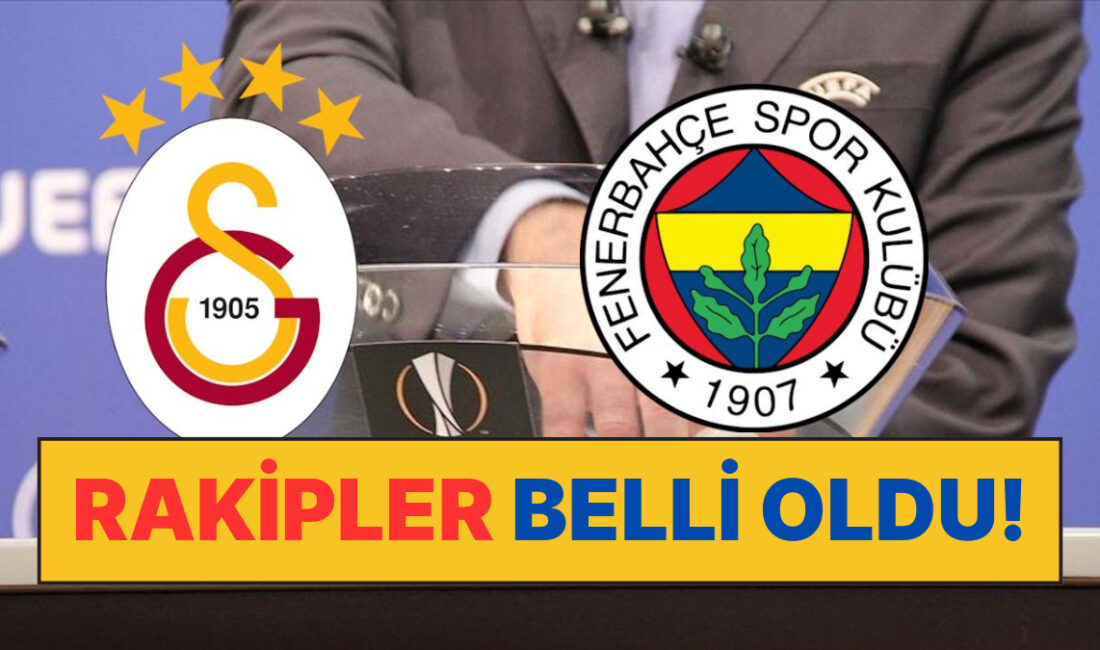 UEFA Avrupa Ligi Play-Off Turu eşleşmeleri açıklandı. Takımların zorlu mücadeleleri