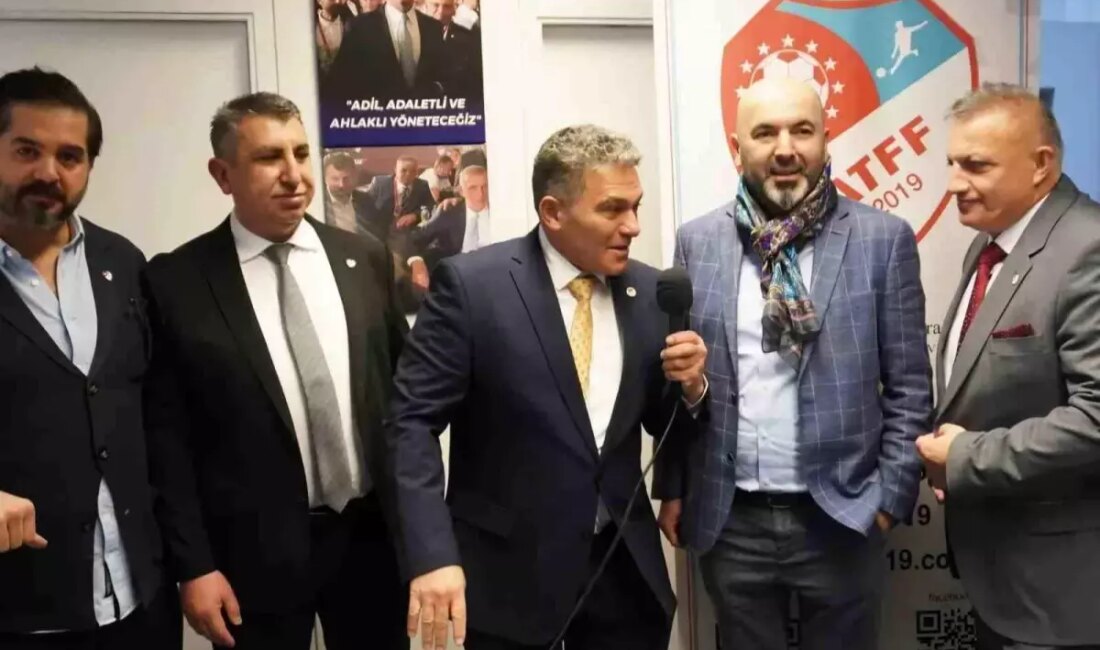 Ural Aküzüm, Avrupa Türk Futbol Federasyonu'nun yeni yönetim binasının açılışında