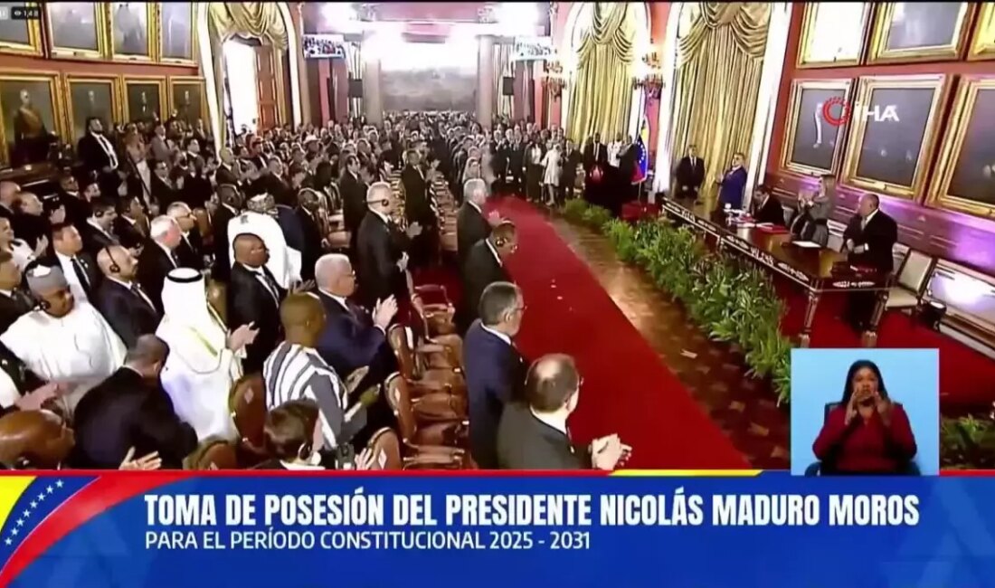Venezuela'da Nicolas Maduro'nun üçüncü dönemiyle birlikte yaşanan seçim sonrası gelişmeleri