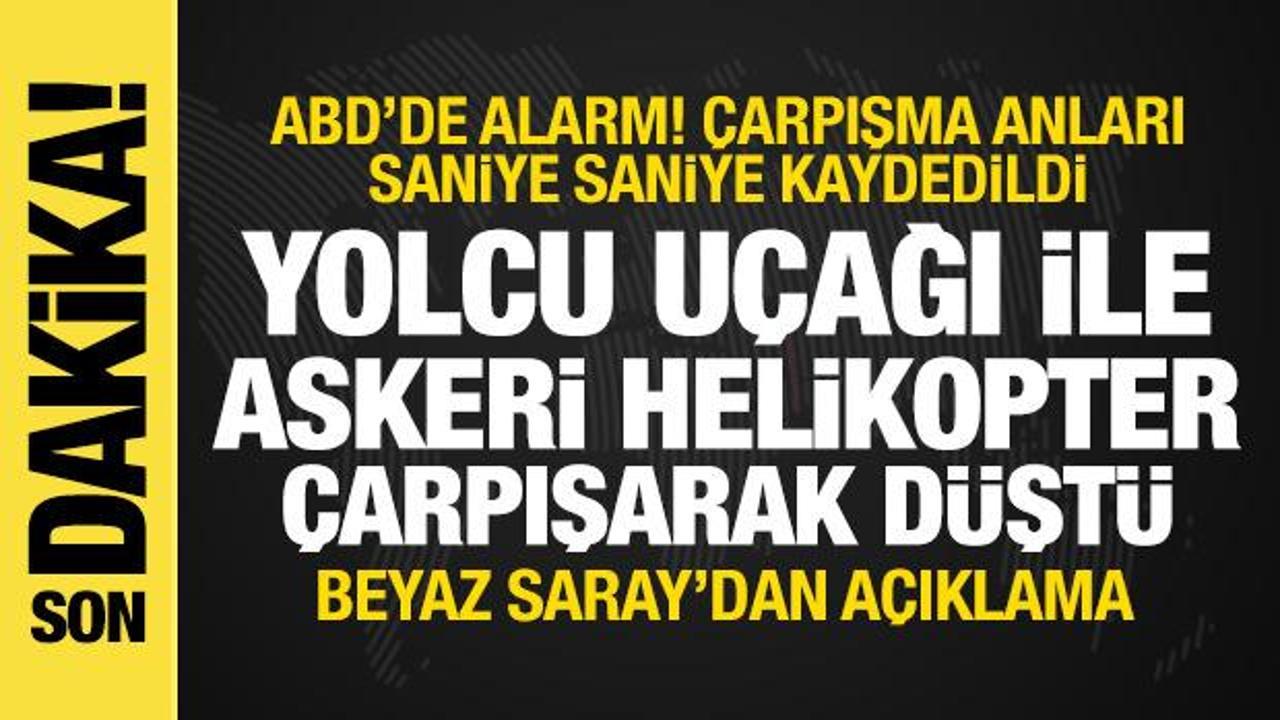 Washington'da meydana gelen uçak ve helikopter çarpışmasıyla ilgili tüm detaylar
