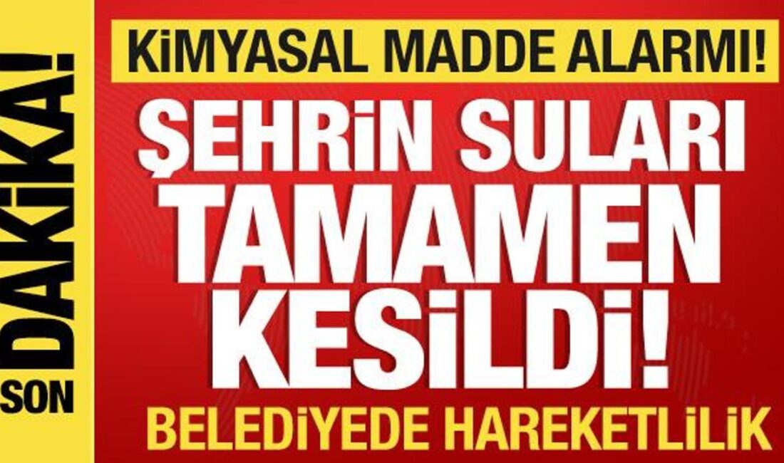 Yalova'da yaşanan su kesintisi ve kimyasal alarm, köpüklenme olayı ile