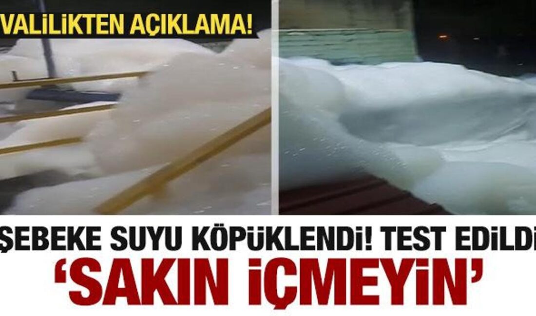 Yalova'da su kesintisi ve köpüklenme olayıyla ilgili son gelişmeleri keşfedin.