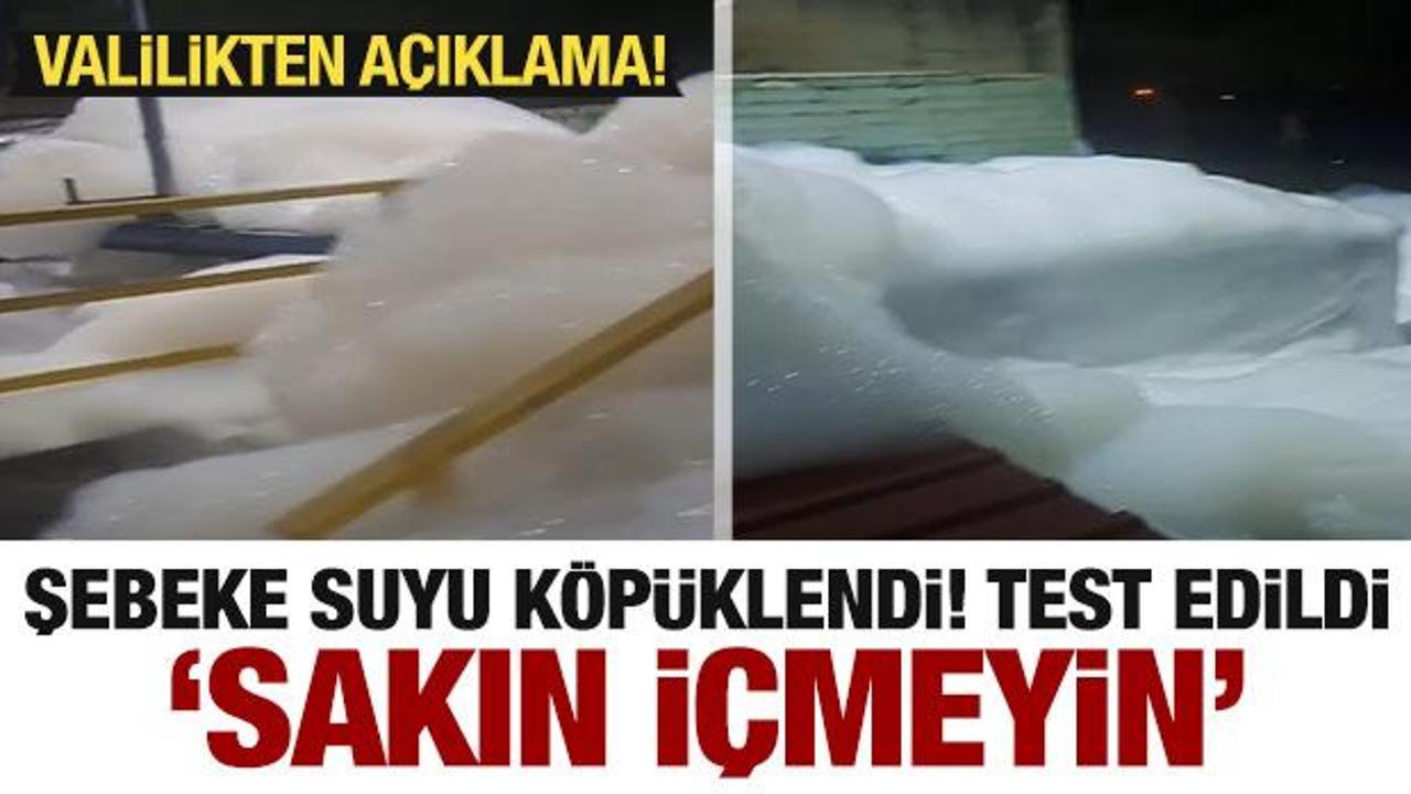 Yalova'da su kesintisi ve köpüklenme olayıyla ilgili son gelişmeleri keşfedin.