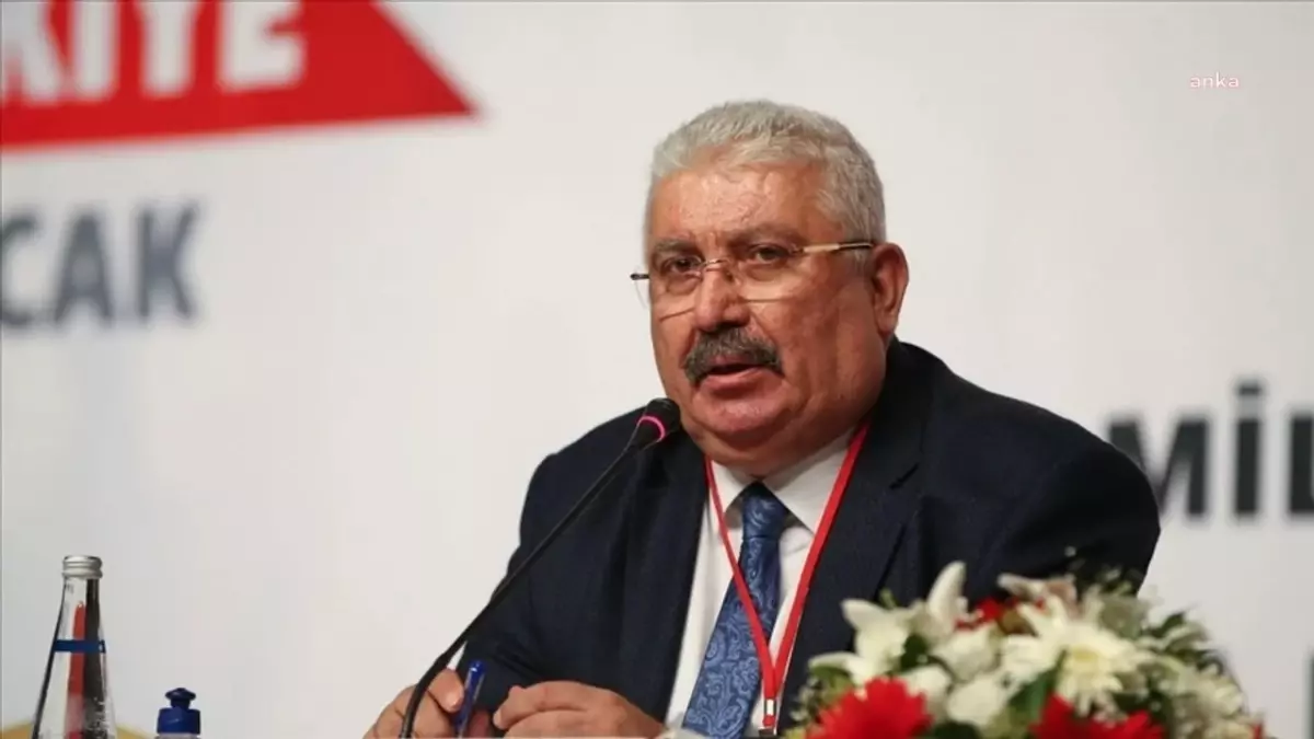 MHP Genel Başkan Yardımcısı Semih Yalçın'ın yolsuzluk soruşturması konusundaki açıklamaları,