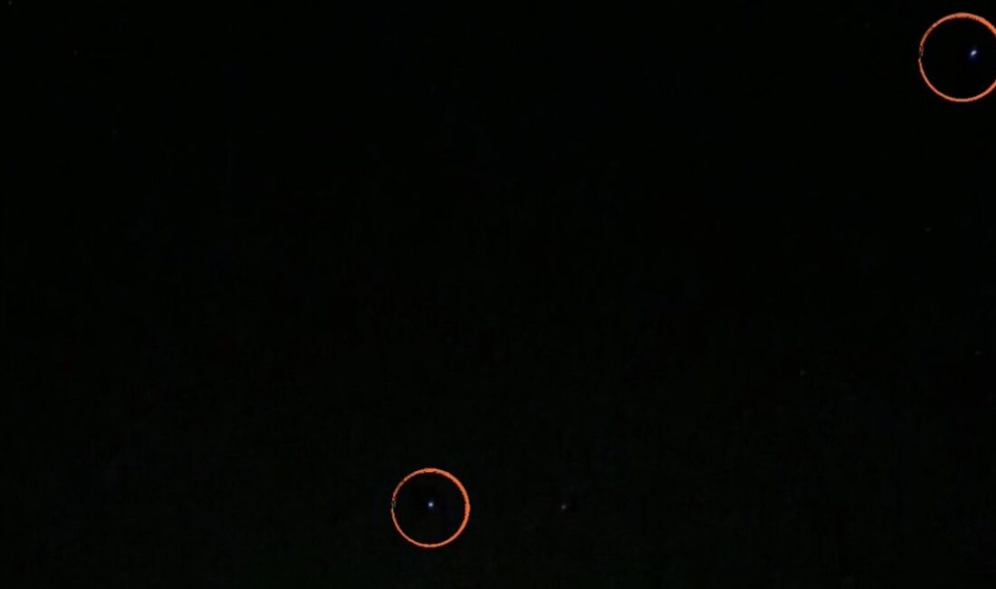 Yüksekova'da yapılan gözlemler, 6 gezegenin yan yana hizalanmasını ortaya koydu.