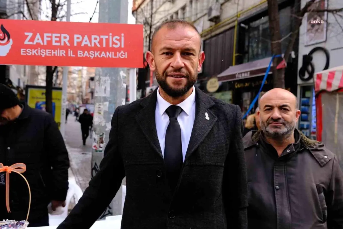 Zafer Partisi Eskişehir İl Başkanı Hasan Demir, mahkemeye sevk edildi.