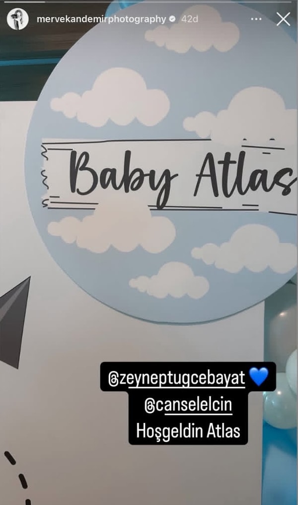 Zeynep Tuğçe Bayat ve Cansel Elçin'in Oğulları Atlas Dünyaya Geldi