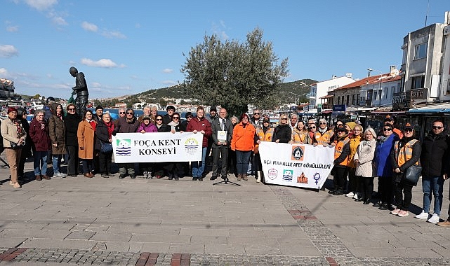 6 Şubat 2023 depremlerinin yıldönümünde Foça'da düzenlenecek anma töreni, kayıplarımızı
