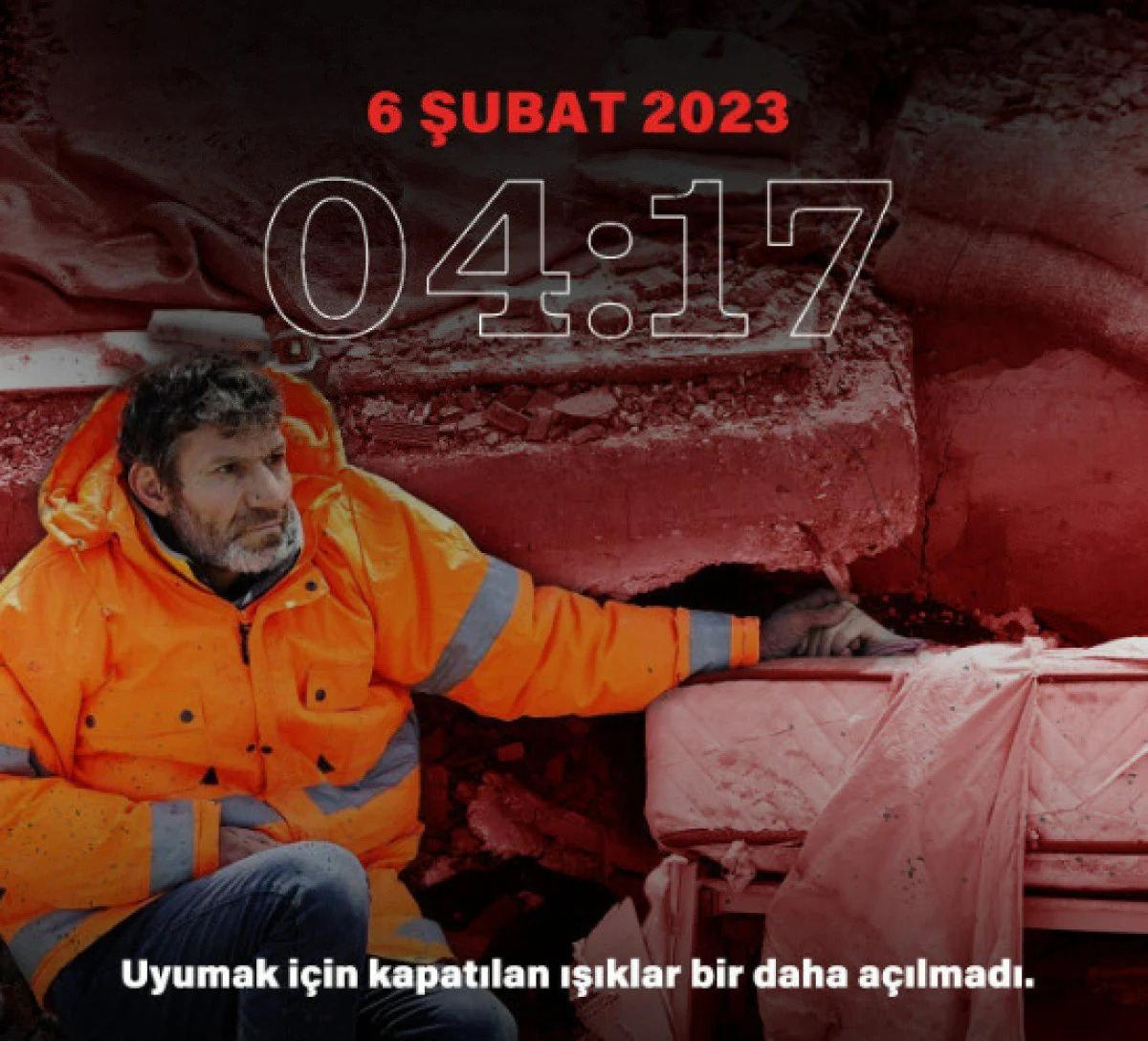 6 Şubat Kahramanmaraş Merkezli Depremin Yıldönümü: Anma Mesajları