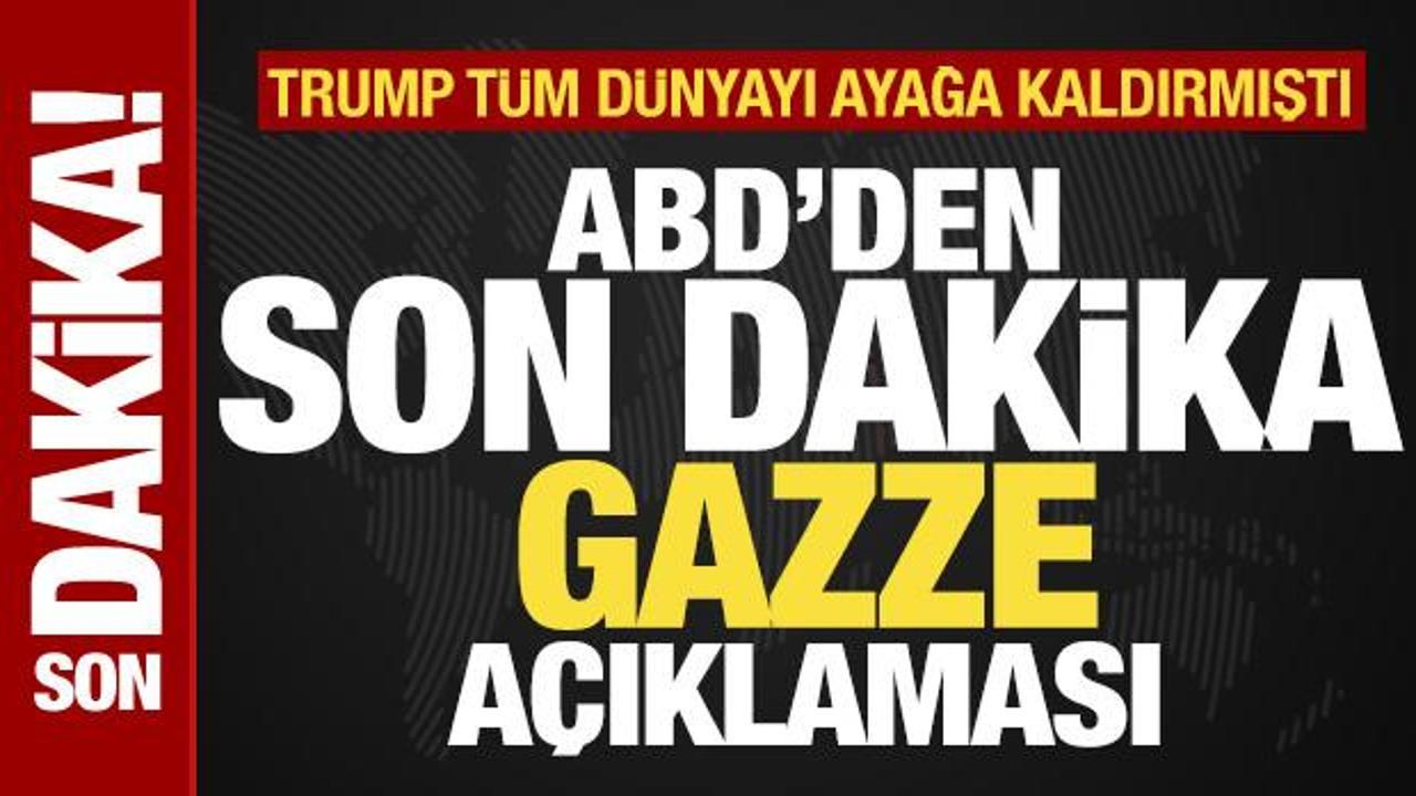 ABD Dışişleri Bakanı Marco Rubio, Gazze Şeridi ile ilgili önemli
