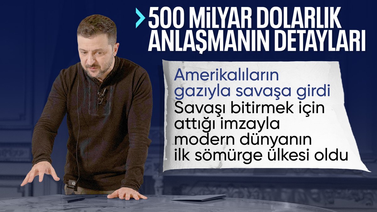 ABD Başkanı Donald Trump'ın, Ukrayna Devlet Başkanı Vladimir Zelensky'e gönderdiği