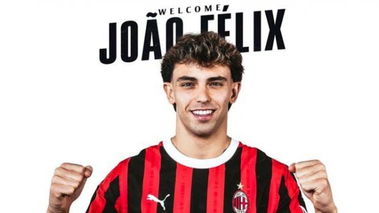 AC Milan, genç yıldız Joao Felix'i kiralayarak transfer dönemine damga