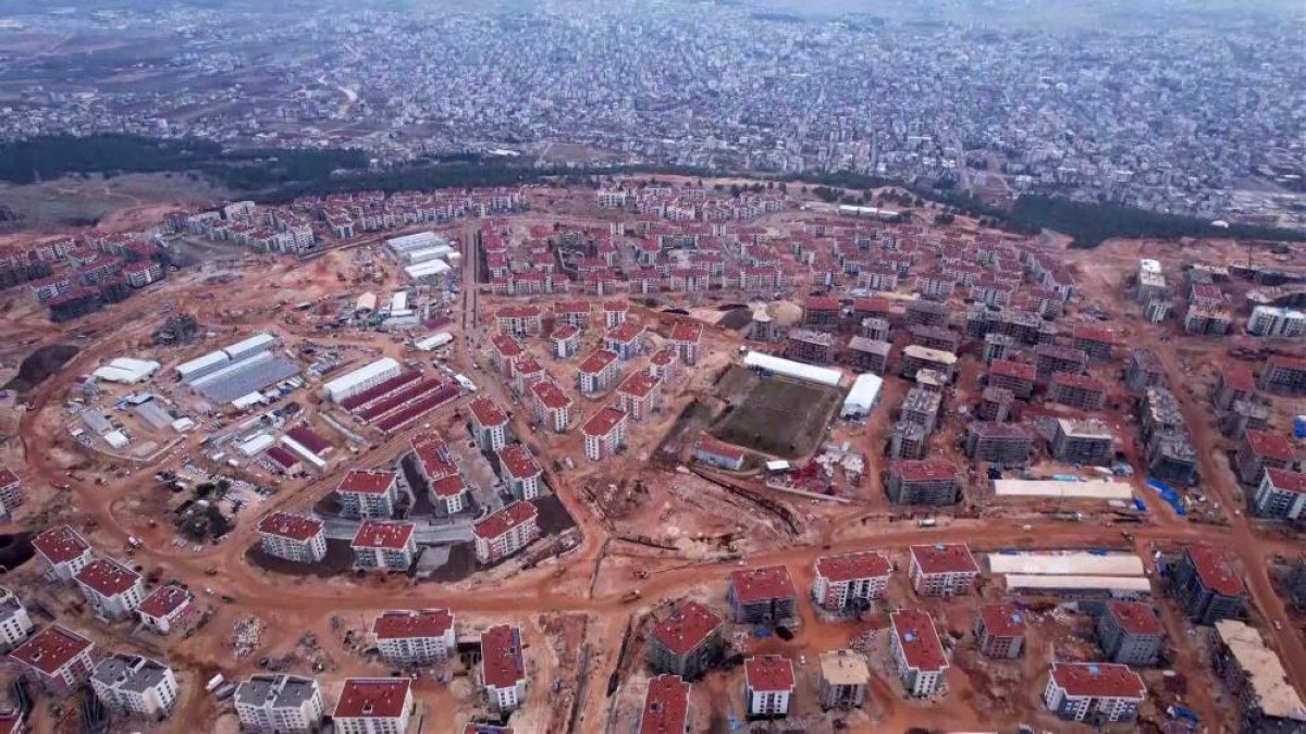 Adıyaman'da Deprem Sonrası Konut İnşaatı