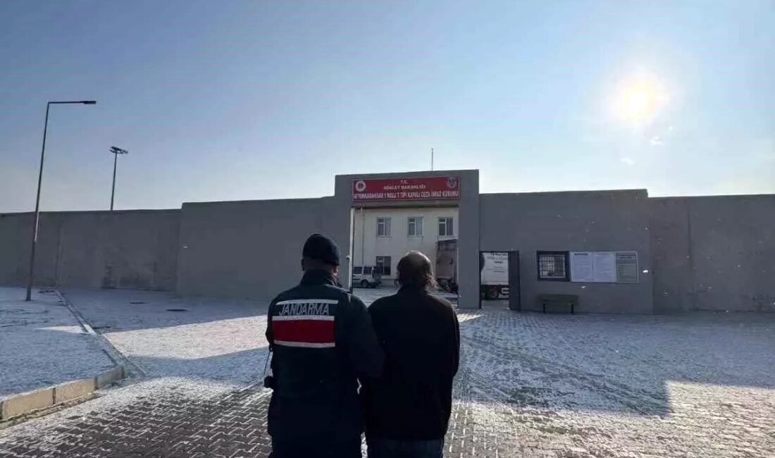 Afyonkarahisar'da kasten öldürme suçundan aranan bir şahıs, güvenlik güçleri tarafından