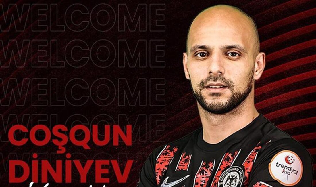 Ahlatcı Çorum FK, yeni teknik direktörü Coşqun Diniyev ile anlaşma