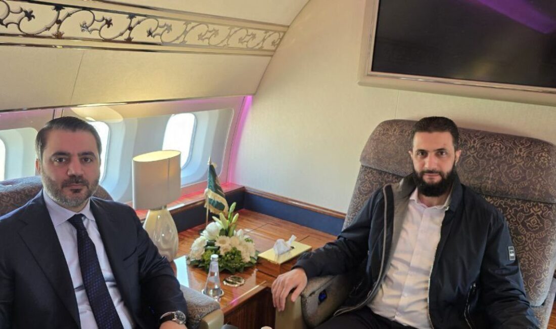 Ahmed Eş Şara'nın Suudi Arabistan ve Türkiye'ye gerçekleştirdiği ilk resmi