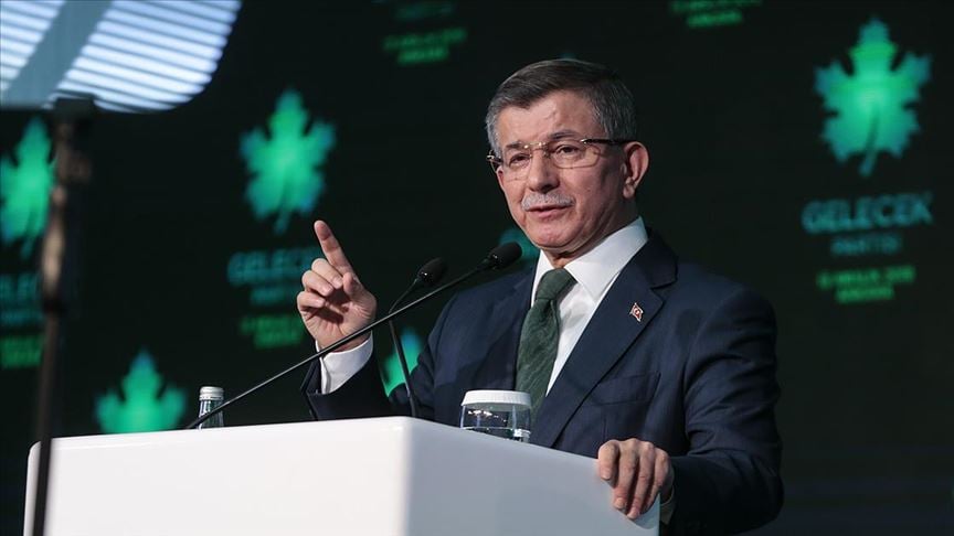 Gelecek Partisi Genel Başkanı Ahmet Davutoğlu, 6 Şubat 2023'te meydana