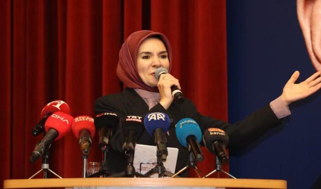 Aile ve Sosyal Hizmetler Bakanı Mahinur Özdemir Göktaş, Sivas'ta düzenlenen