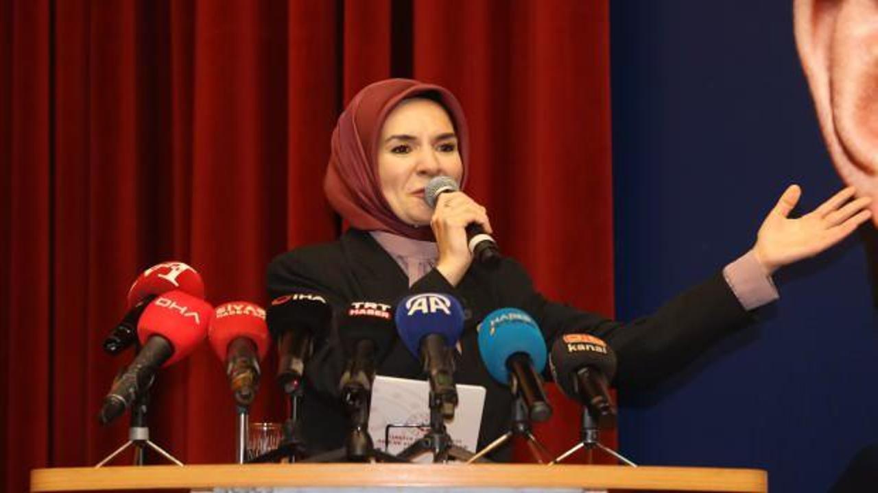 Aile ve Sosyal Hizmetler Bakanı Mahinur Özdemir Göktaş, Sivas'ta düzenlenen