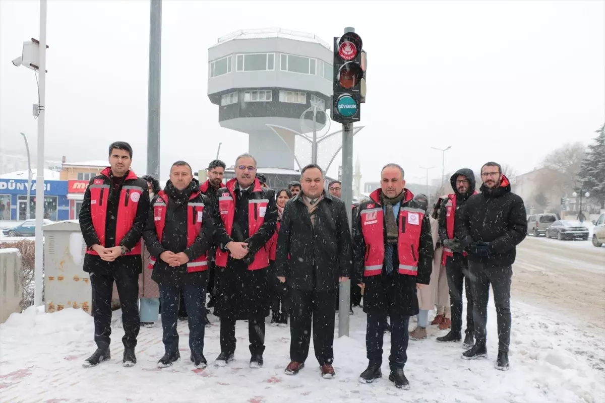 Aile Yılı Projesi, Yozgat'ta trafik ışıklarında hayata geçiyor. Bu yenilikçi
