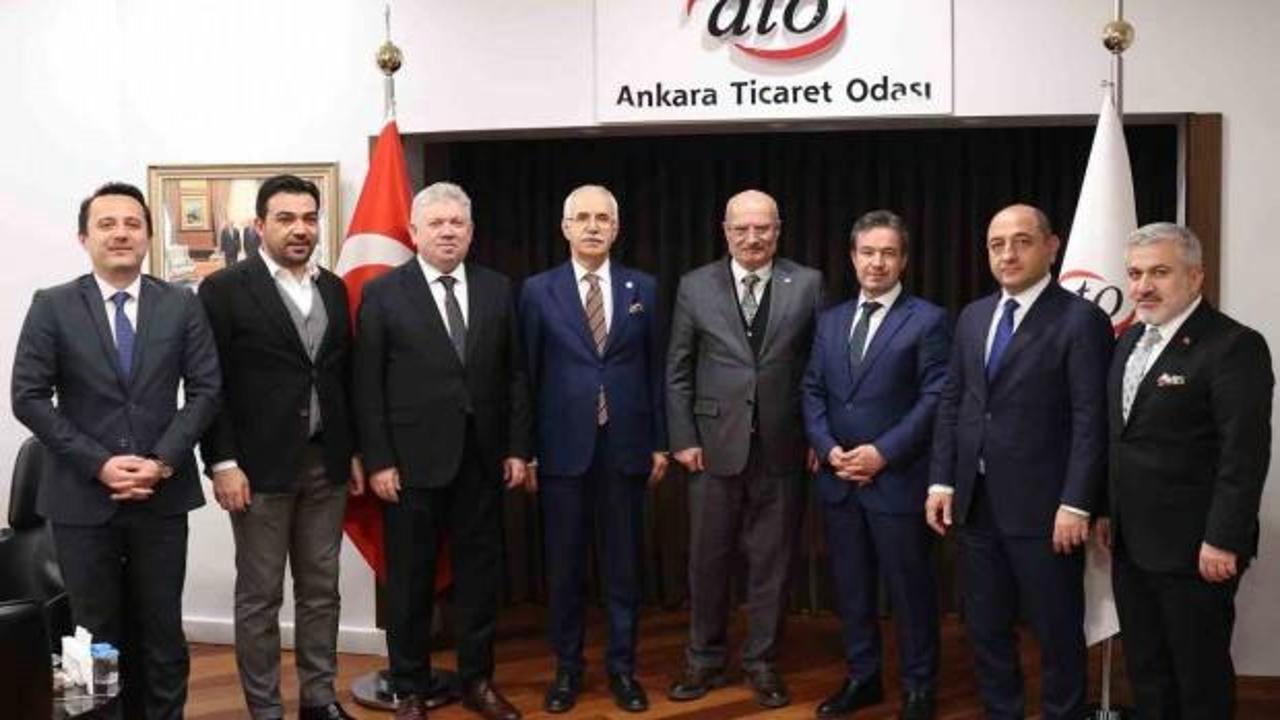 AJET Genel Müdürü Kerem Sarp, ATO'yu ziyaret ederek Ankara'nın hava
