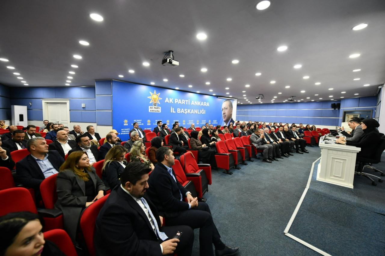 AK Parti Ankara 8. Olağan İl Kongresi Gerçekleşti