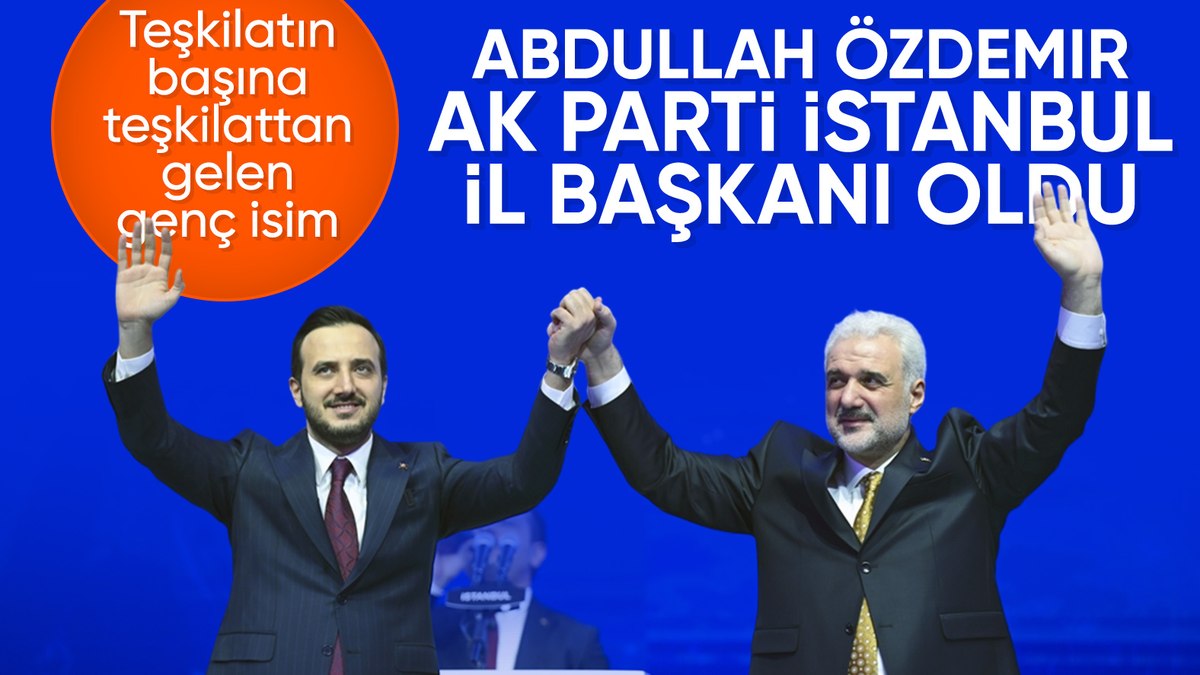AK Parti İstanbul İl Başkanlığı'nda gerçekleşen bayrak değişimi, partinin yeni