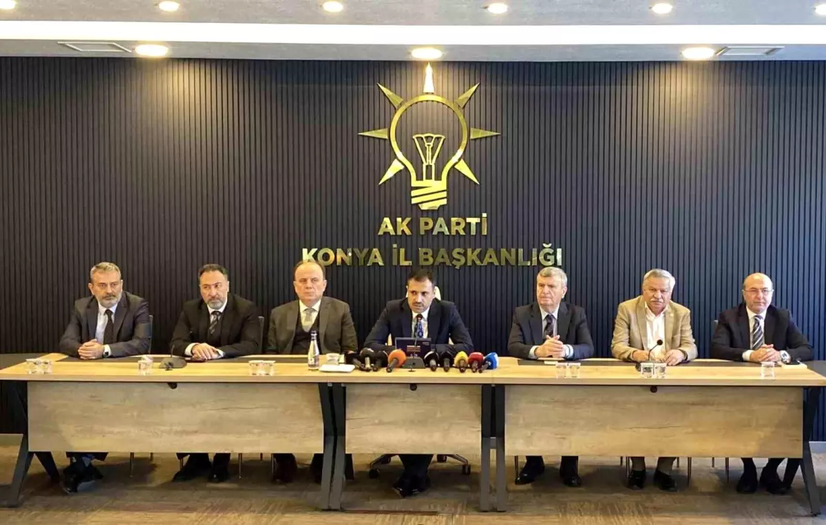 AK Parti Konya Vilayet Lideri Fatih Özgökçen, 23 Şubat'ta gerçekleşecek
