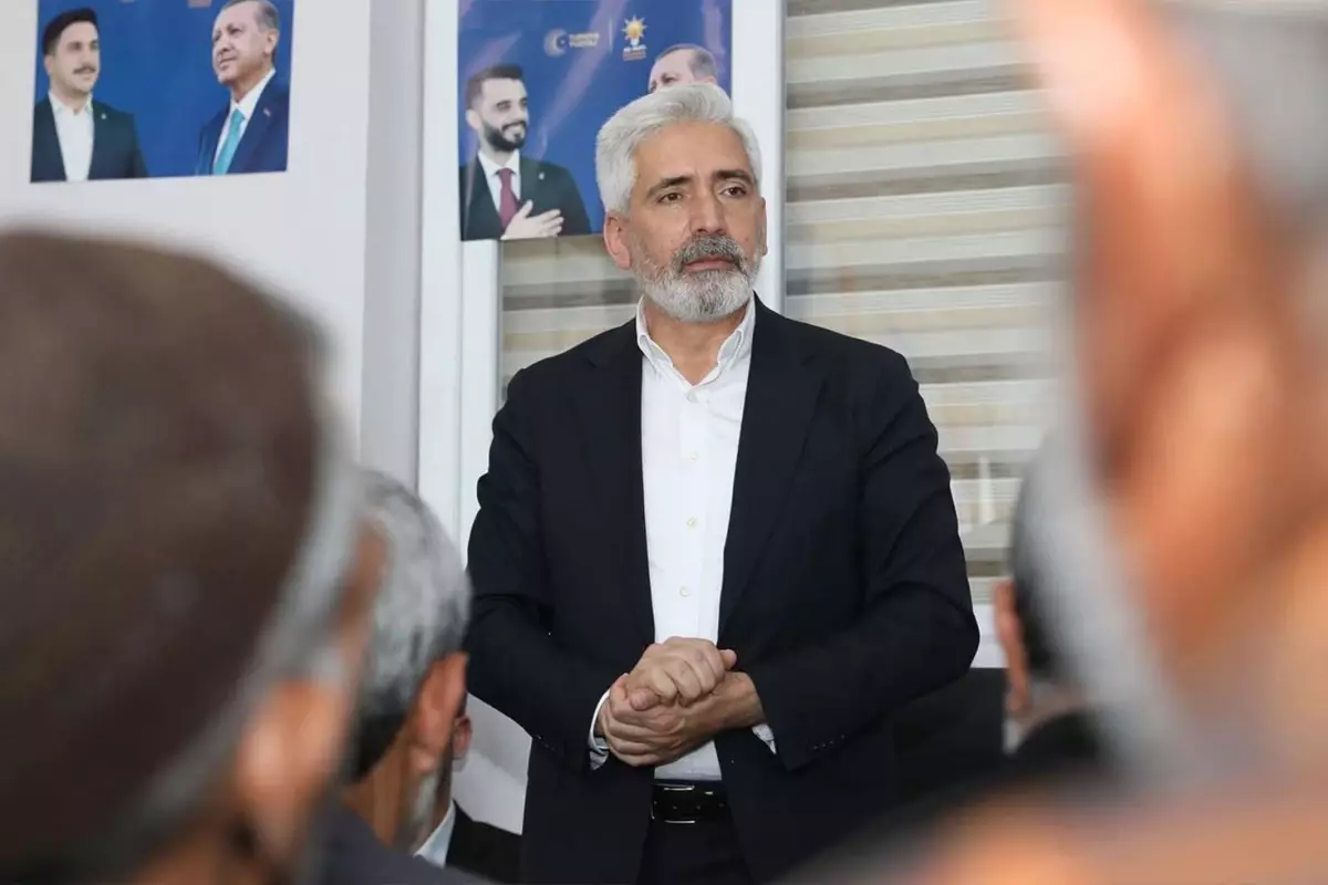 AK Parti Diyarbakır Milletvekili Galip Ensarioğlu, terör örgütü PKK elebaşı