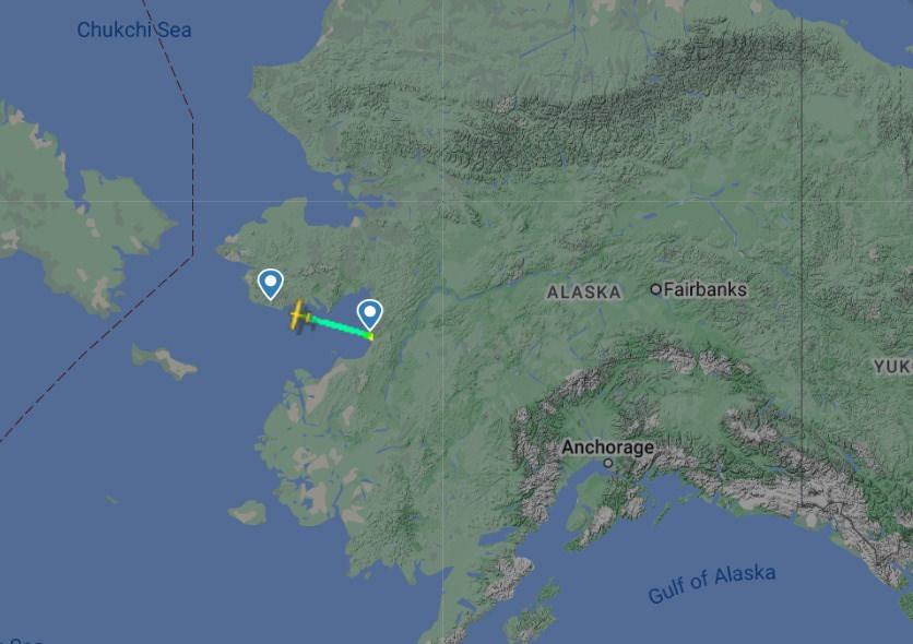 Alaska'da Bering Air Uçağı Kayboldu